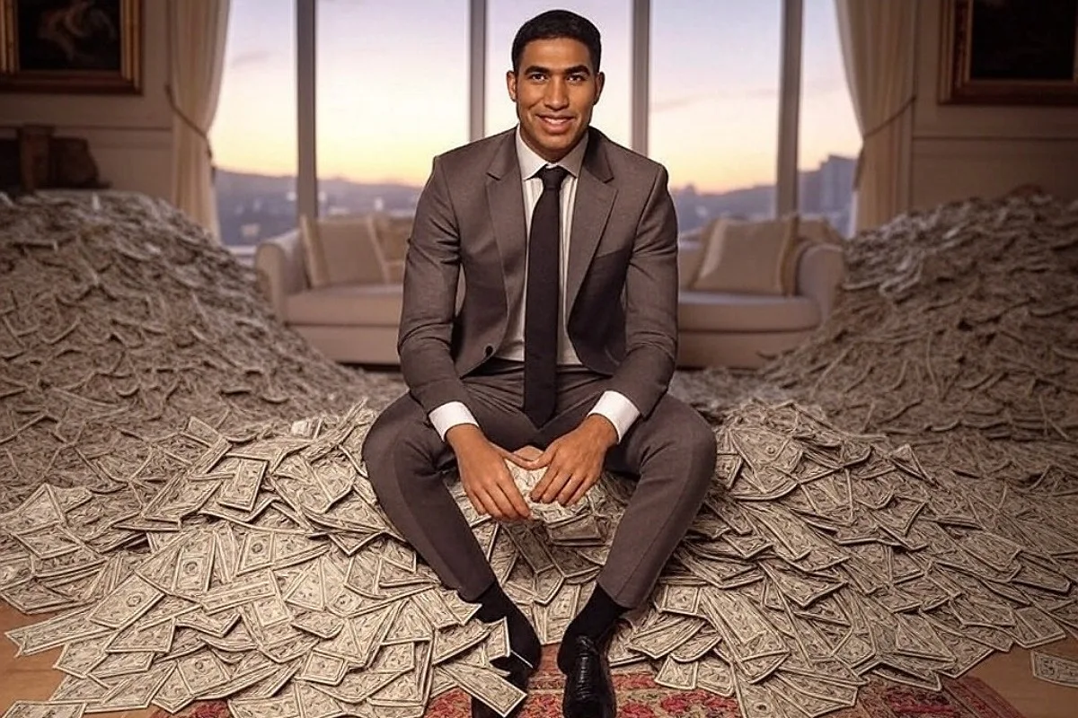 كم يتقاضى أشرف حكيمي بعد تمديد عقده بشكل رسمي مع باريس سان جيرمان