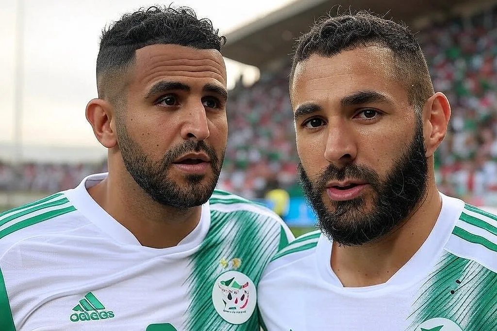 كريم بنزيما ورياض محرز يقودان قائمة المنتخب الجزائري في كأس العرب 2025