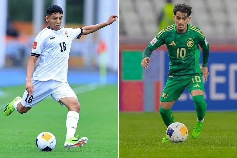 القنوات المفتوحة الناقلة لمباراة العراق والسعودية في كأس آسيا تحث 20 سنة