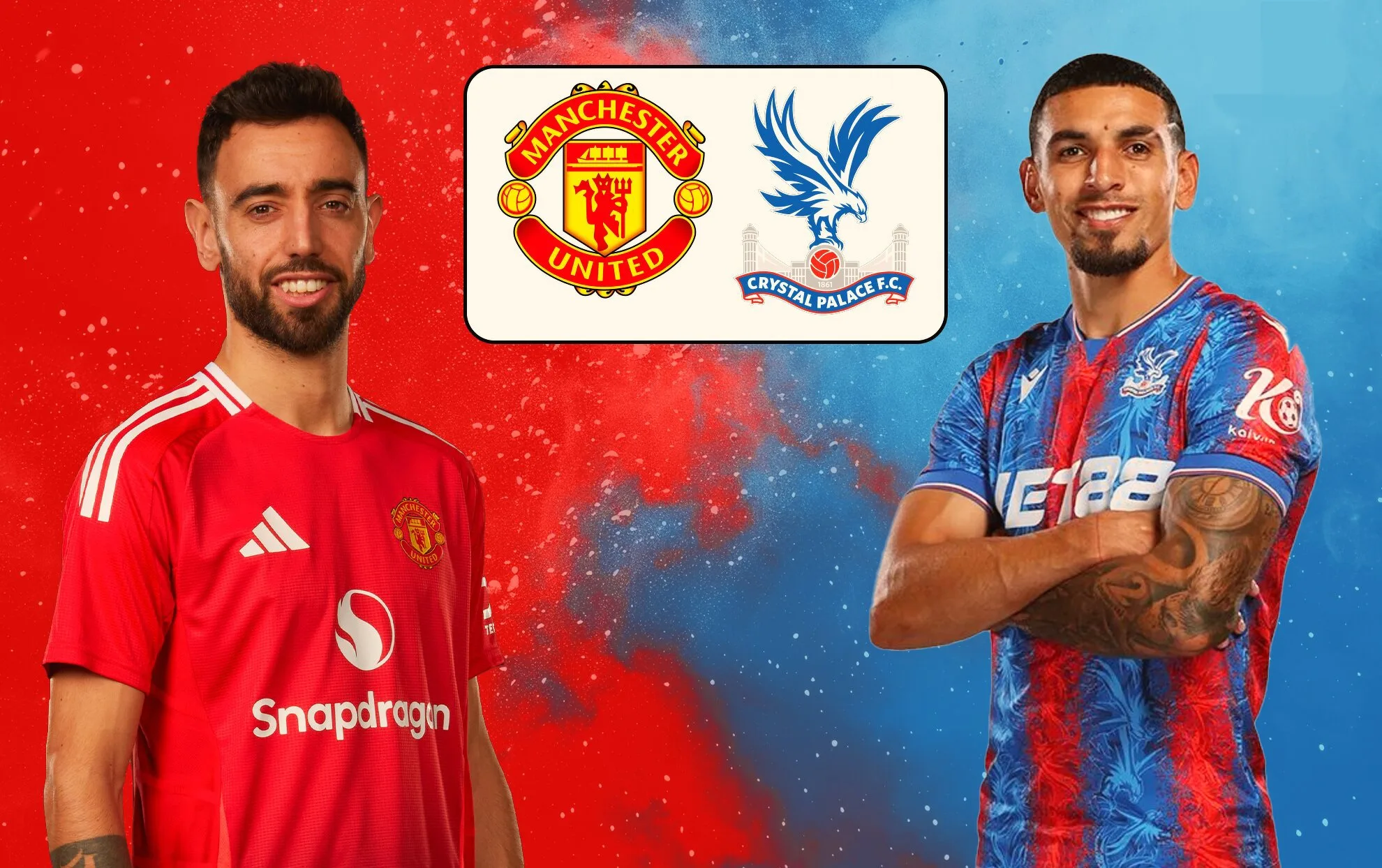 القنوات المفتوحة الناقلة لمباراة مانشستر يونايتد وكريستال بالاس في الدوري الإنجليزي الممتاز