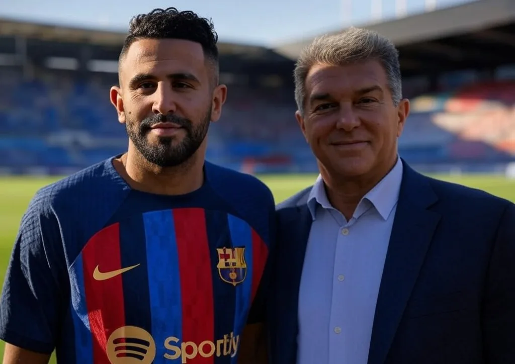 رياض محرز يرد على شائعات أنتقاله إلى برشلونة: "أنا سعيد مع الأهلي"