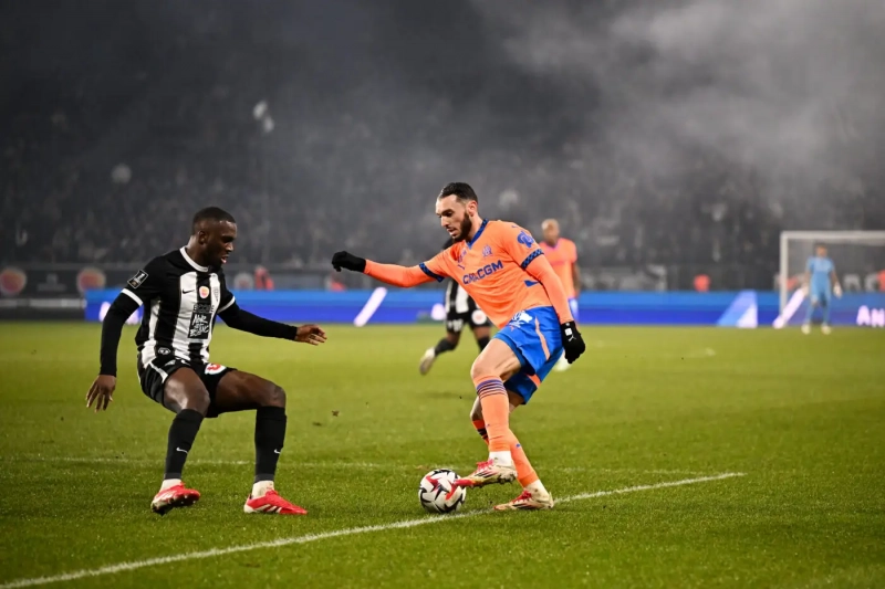 فيديو أمين غويري يتألق بدوبل أسيست في الديربي الجزائري بالدوري الفرنسي