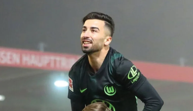 فيديو محمد الأمين عمورة يسجل ويصنع أمام فولفسبورغ جنن معلق المباراة