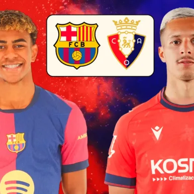 موعد مباراة برشلونة ضد أوساسونا اليوم بالليغا والقنوات الناقلة 2026