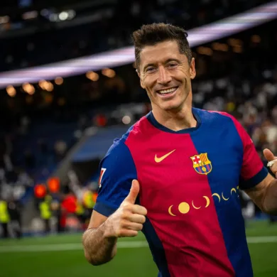 ترتيب هدافي الدوري الإسباني بعد تسجيل ليفاندوفسكي في شباك أوساسونا