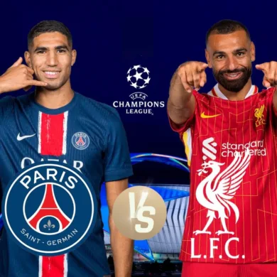 القنوات الناقلة لمباراة ليفربول وباريس سان جيرمان في دوري أبطال أوروبا