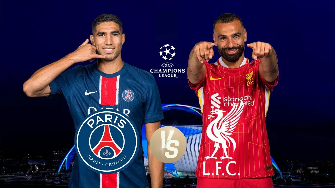 القنوات الناقلة لمباراة ليفربول وباريس سان جيرمان في دوري أبطال أوروبا