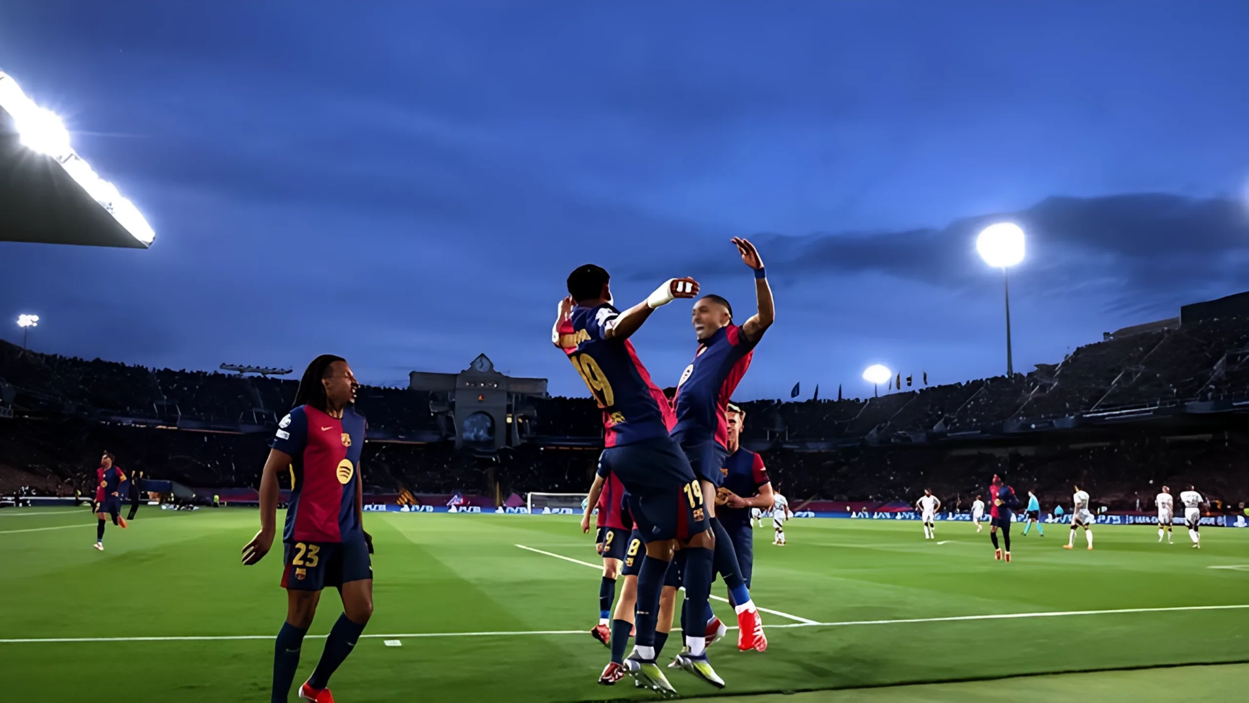 برشلونة يفوز على بنفيكا ذهابا وايابا ويتاهل الى الدور القادم من دوري ابطال اوروبا