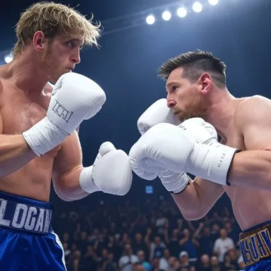 تعرف على موعد نزال ليونيل ميسي ولوغان في نزال القرن