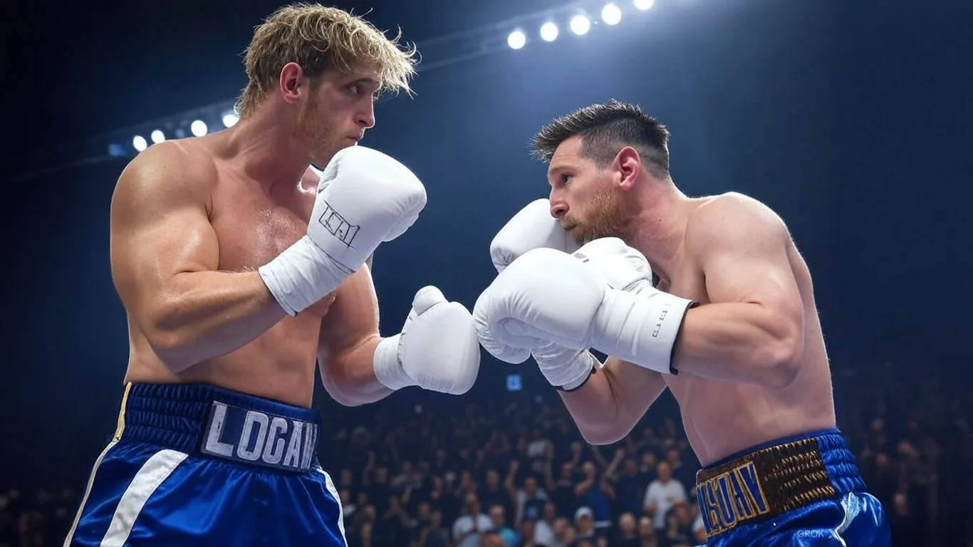 تعرف على موعد نزال ليونيل ميسي ولوغان في نزال القرن