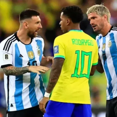 بث مباشر مباراة البرازيل والأرجنتين في تصفيات كأس العالم 2026