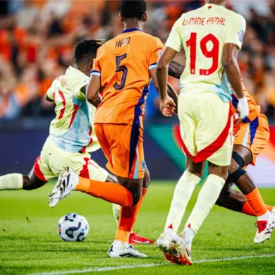 تشكيل إسبانيا وهولندا الرسمي في دوري الأمم الأوروبية