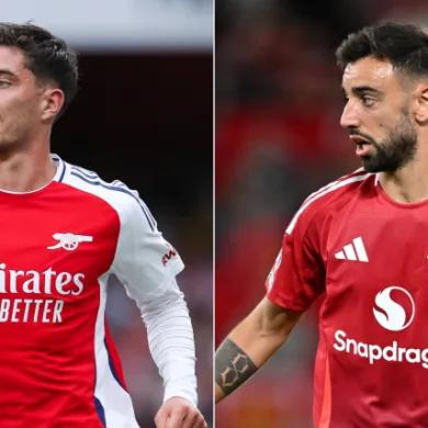 تعرف على معلق مباراة مانشستر يونايتد وآرسنال في الدوري الإنجليزي الممتاز