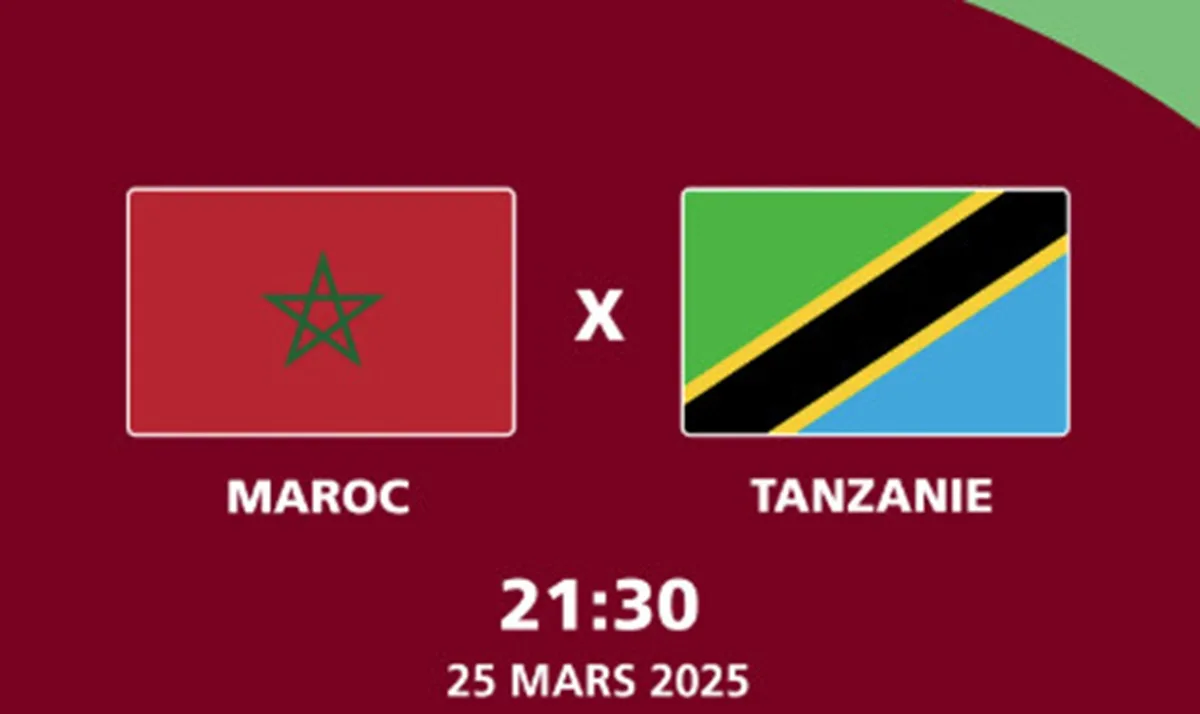 القنوات الناقلة لمباراة المغرب اليوم ضد تنزانيا في تصفيات كأس العالم 2026