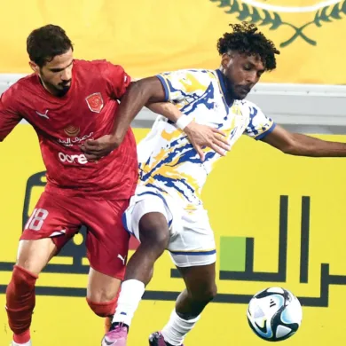 توقيت مباراة الدحيل والغرافة والقنوات الناقلة في دوري نجوم قطر