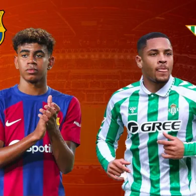 القنوات المفتوحة الناقلة لمباراة برشلونة وريال بيتيس في الدوري الإسباني