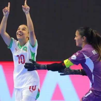 “لبؤات الفوتسال” يفوز على أنجولا يتأهل للنهائي