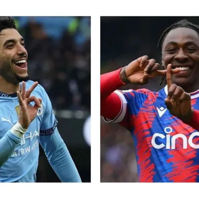 القنوات المفتوحة الناقلة لمباراة مانشستر سيتي وكريستال بالاس في الدوري الإنجليزي الممتاز
