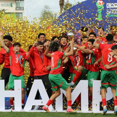 صراع بين مان سيتي ريال مدريد وبرشلونة لضم نجم المنتخب المغربي للناشئين