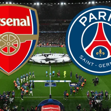 تاريخ مواجهات آرسنال وباريس سان جيرمان في جميع المسابقات