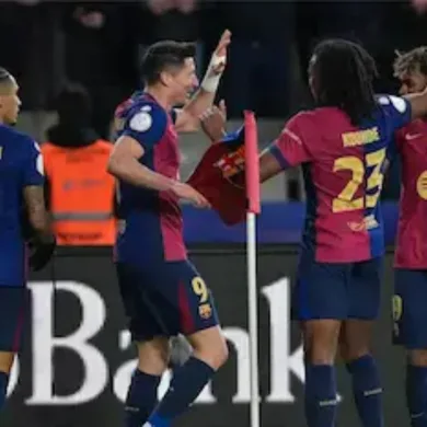 تشكيلة برشلونة ضد انتر ميلان في دوري أبطال أوروبا