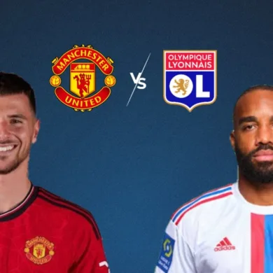 القنوات المفتوحة الناقلة لمباراة ليون ومانشستر يونايتد في الدوري الأوروبي