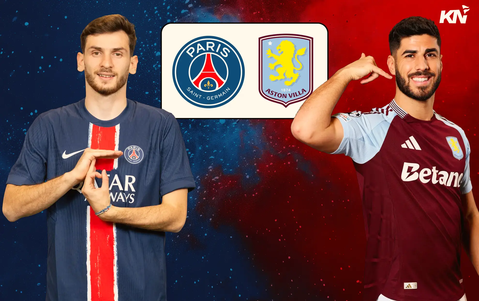 أستون فيلا ضد باريس سان جيرمان: الموعد والقنوات الناقلة والتشكيل المتوقع