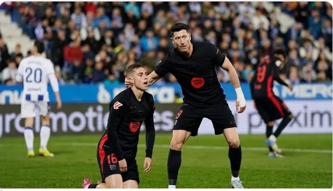 ترتيب الدوري الاسباني بعد فوز برشلونة على ليجانيس