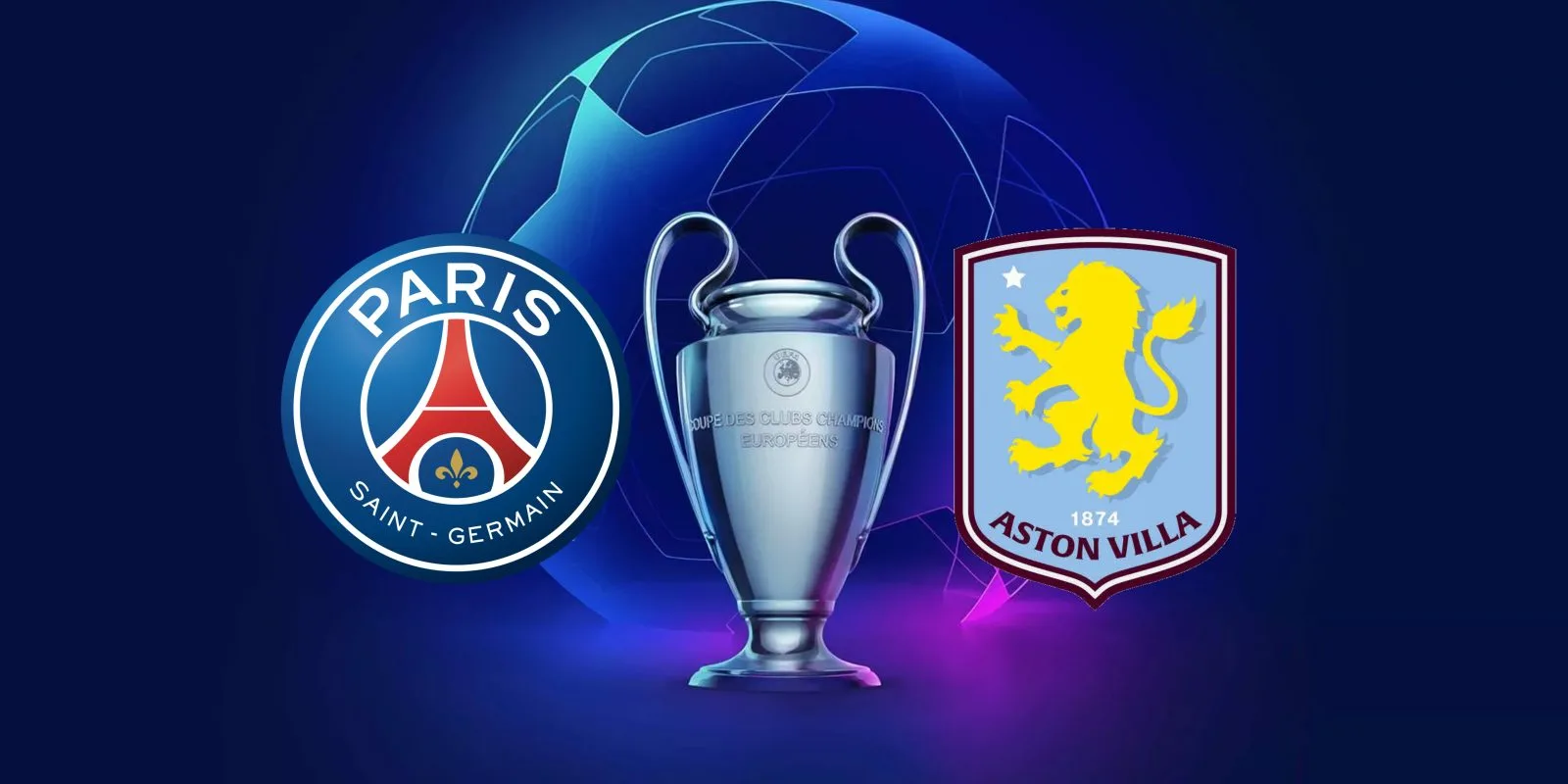 مشاهدة مباراة باريس سان جيرمان وأستون فيلا بث مباشر في دوري أبطال أوروبا