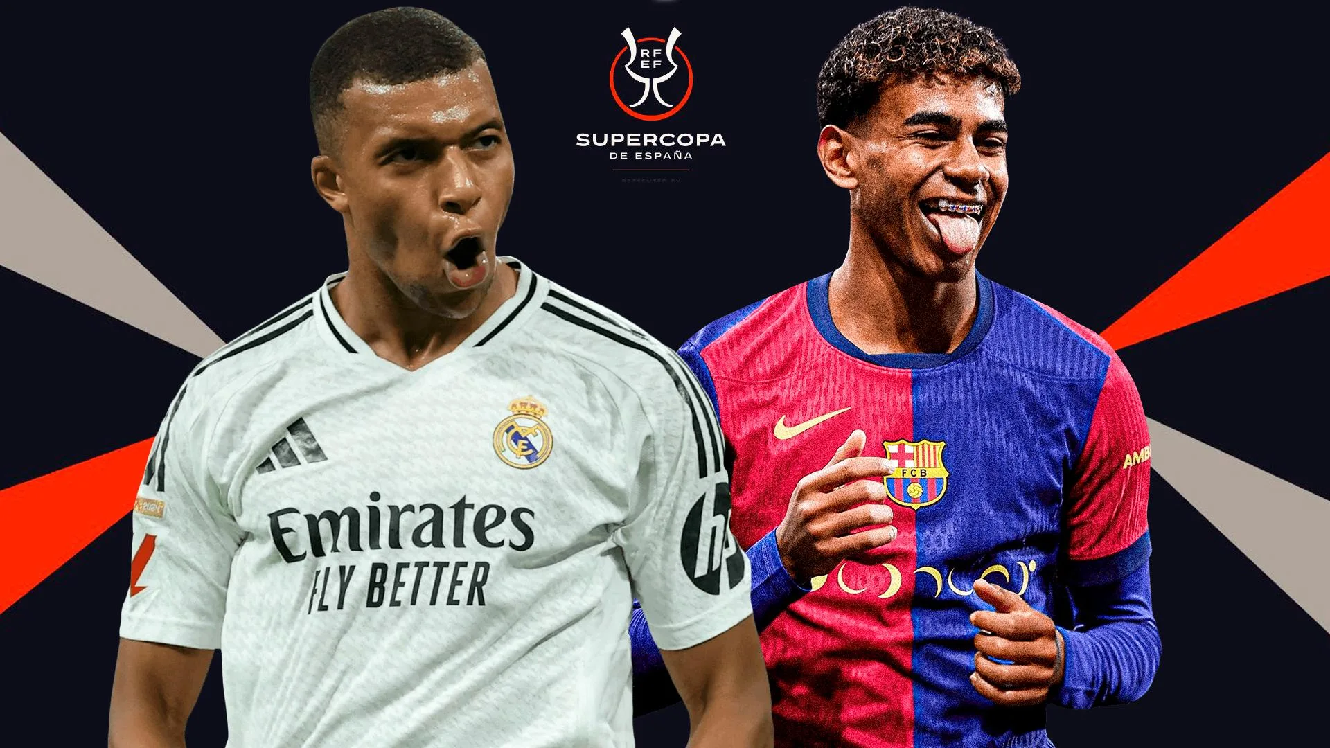 تردد القنوات الناقلة لمباراة ريال مدريد وبرشلونة في كأس ملك إسبانيا