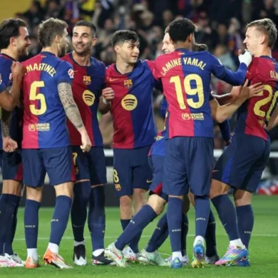 تعرف على رجل مباراة برشلونة وانتر ميلان في دوري أبطال أوروبا 2025