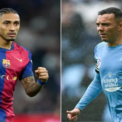 موعد مباراة برشلونة وسيلتا فيغو في الدوري الإسباني 2025 والقنوات الناقلة