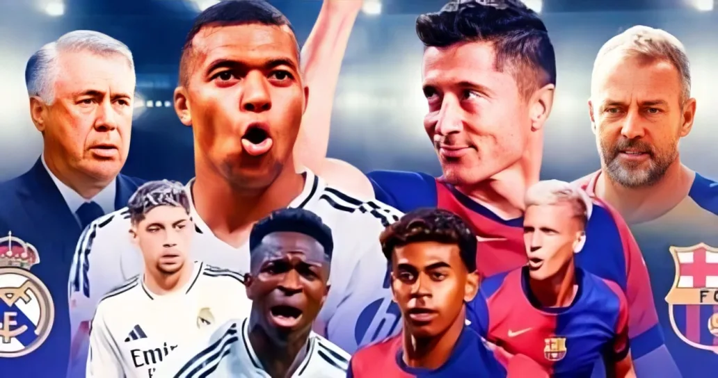 التشكيل المتوقع لمباراة برشلونة ضد ريال مدريد في نهائي كأس ملك إسبانيا 2025