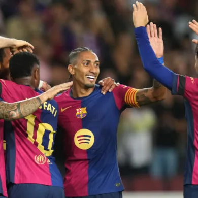 تشكيلة برشلونة ضد بوروسيا دورتموند في دوري أبطال أوروبا