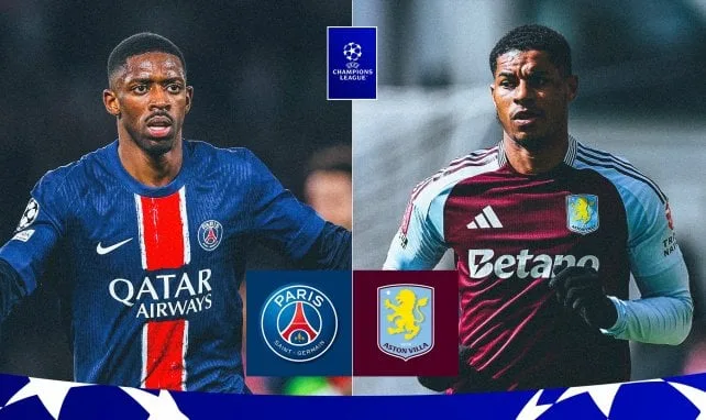 القنوات الناقلة لمباراة باريس سان جيرمان وأستون فيلا في دوري أبطال أوروبا