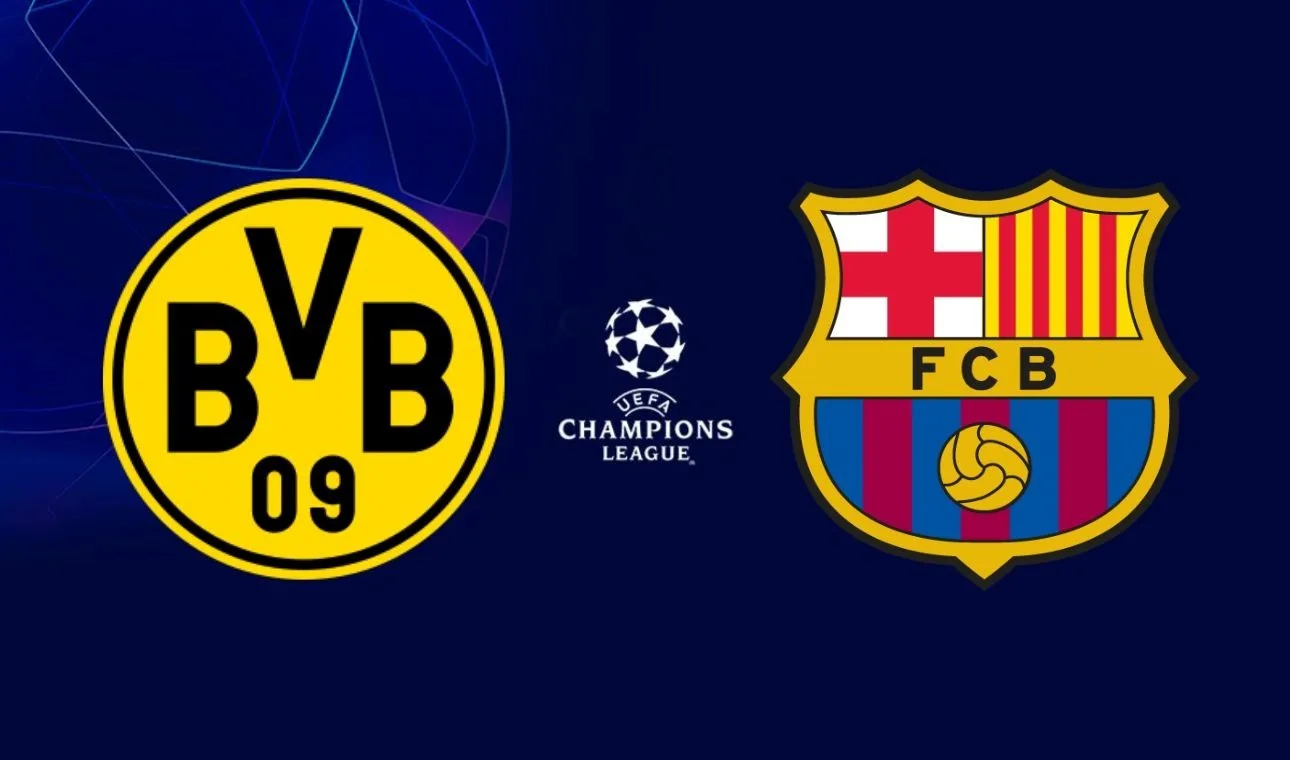 معلق مباراة بوروسيا دورتموند وبرشلونة في دوري أبطال أوروبا