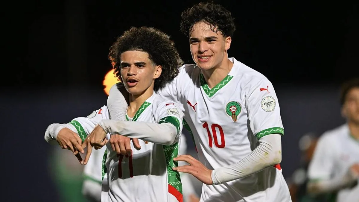 أشبال الأطلس يقصون جنوب إفريقيا ويتأهلون إلى نصف نهائي كأس أمم إفريقيا للناشئين