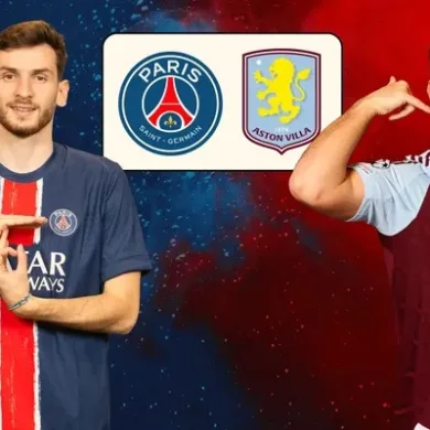 القنوات المفتوحة الناقلة لمباراة باريس سان جيرمان وأستون فيلا في دوري أبطال أوروبا