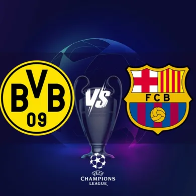 بث مباشر مباراة برشلونة ودورتموند اليوم في نصف نهائي دوري أبطال أوروبا