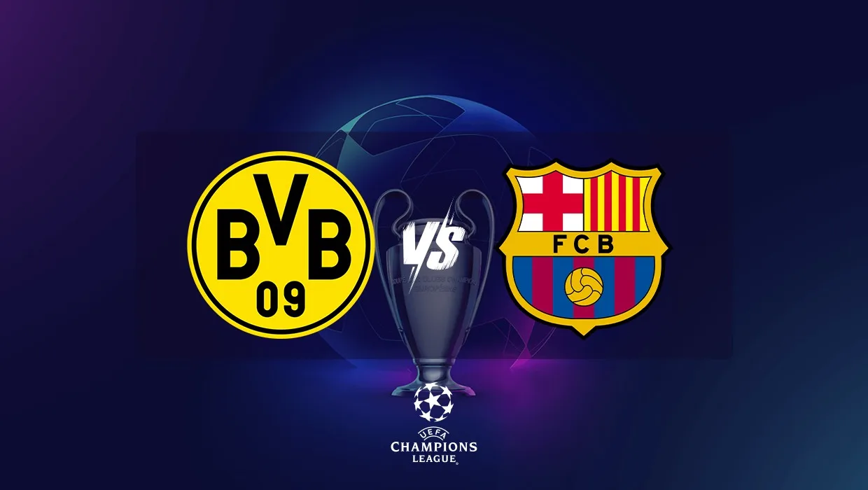 بث مباشر مباراة برشلونة ودورتموند اليوم في نصف نهائي دوري أبطال أوروبا