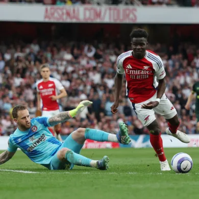 ترتيب الدوري الانجليزي بعد تعادل ارسنال امام برينتفورد