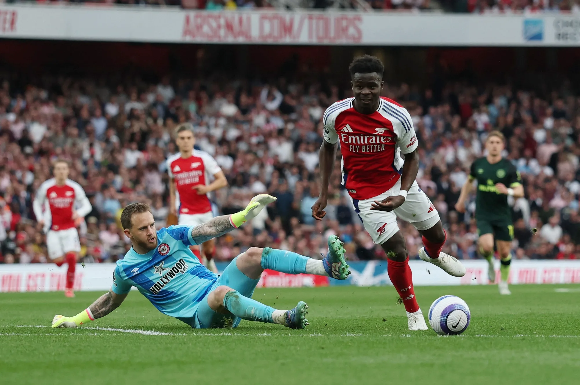 ترتيب الدوري الانجليزي بعد تعادل ارسنال امام برينتفورد