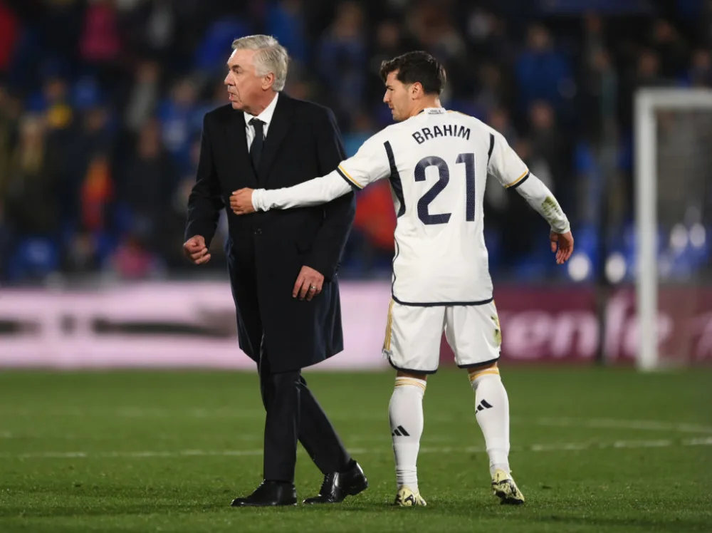 خبر صادم شجار حاد بين إبراهيم دياز ولوكا مودريتش بعد خسارة ريال مدريد لقب كأس الملك