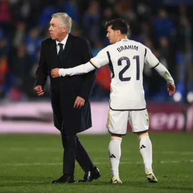 خبر صادم شجار حاد بين إبراهيم دياز ولوكا مودريتش بعد خسارة ريال مدريد لقب كأس الملك