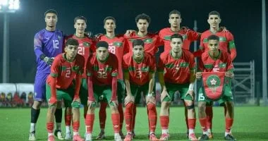 بعثة المنتخب المغربي لأقل من 20 سنة تتوجه إلى القاهرة استعداداً لـ كأس أمم أفريقيا للشباب - تفاصيل ومواعيد المباريات