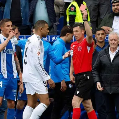 عقوبة مبابي: الاتحاد الإسباني يُصدر قراراً بخصوص طرده أمام ريال مدريد