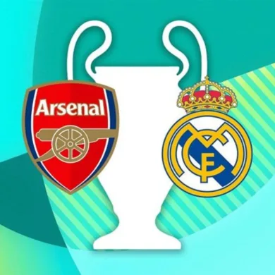 موعد مباراة ريال مدريد وآرسنال في دوري أبطال أوروبا 2024-2025 والقنوات الناقلة