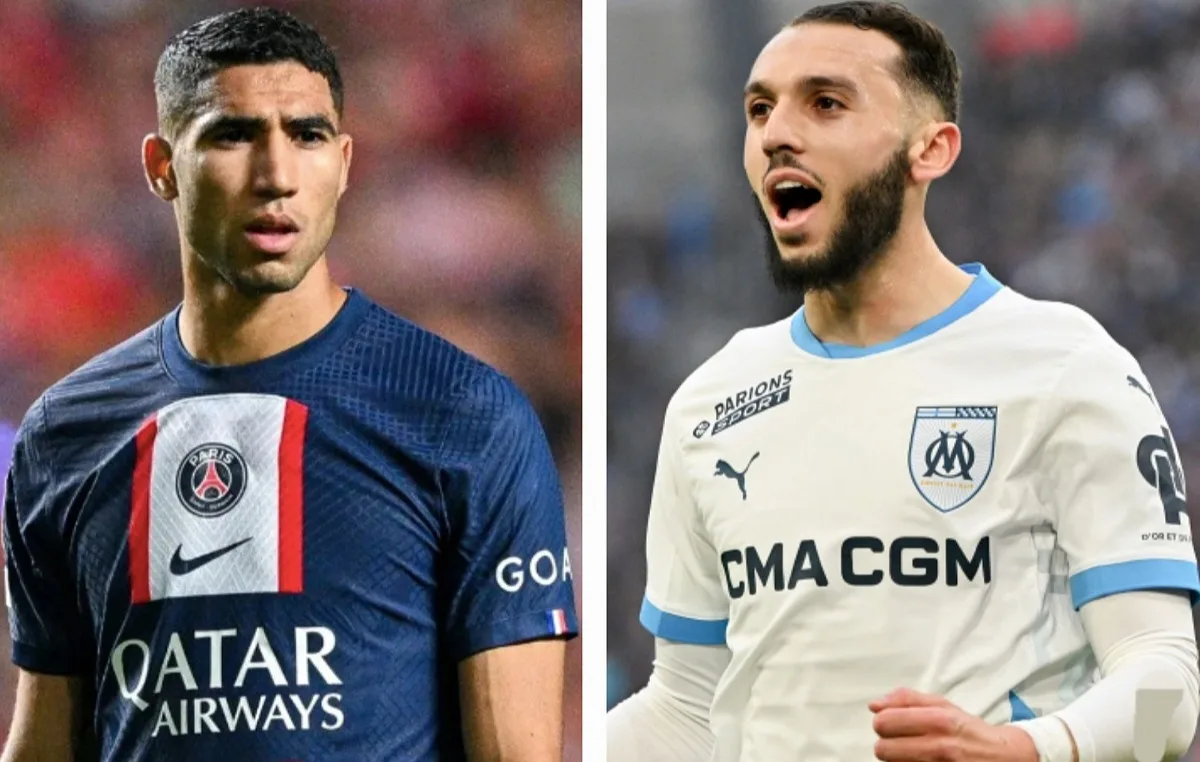 أشرف حكيمي يتفوق على الجزائري أمين غويري ويحرز جائزة مرموقة بالدوري الفرنسي