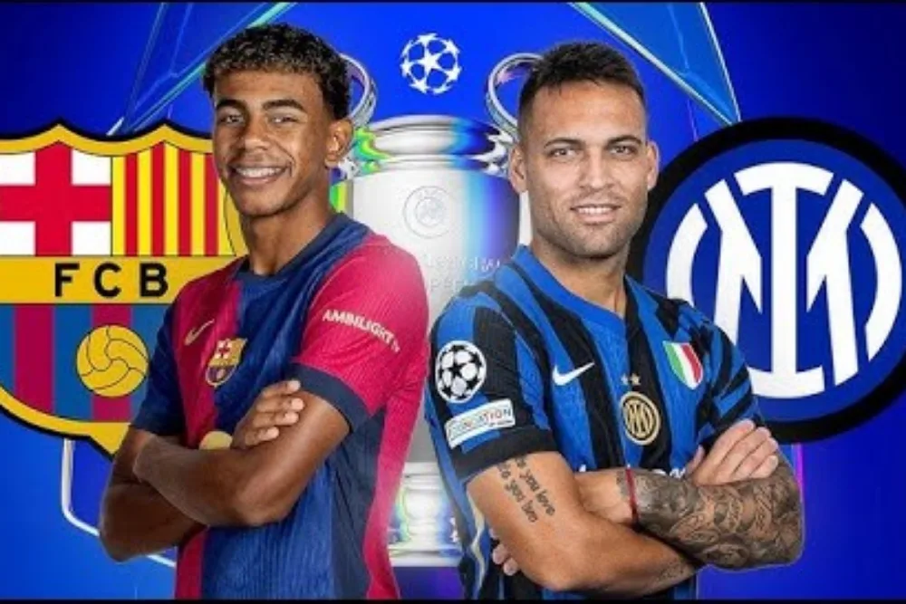 تردد القنوات الناقلة لمباراة انتر ميلان وبرشلونة في دوري أبطال أوروبا