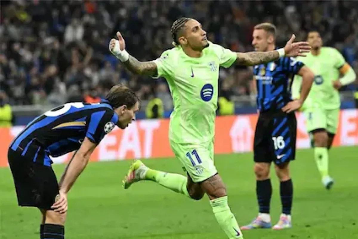 ترتيب هدافي دوري أبطال أوروبا بعد تسجيل رافينيا في شباك انتر ميلان